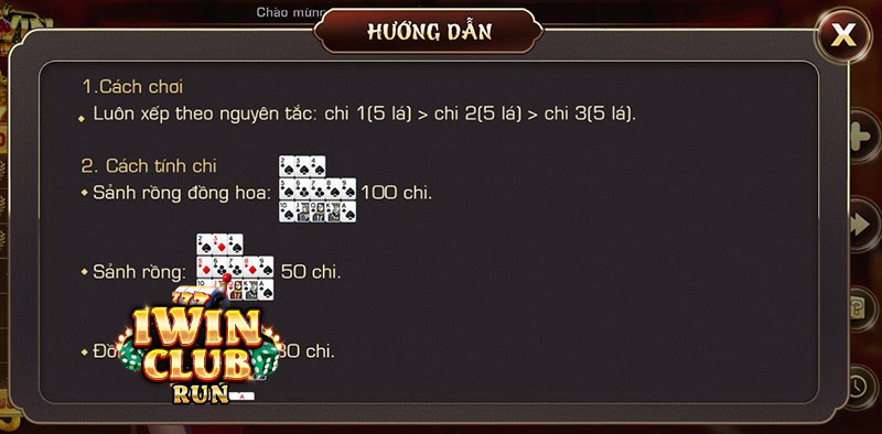 Chi tiết cách chơi game bài mậu binh online Iwin Club